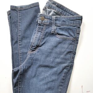 Universal Thread High Rise Skinny Denim Jean size 4/27R in dark blue wash